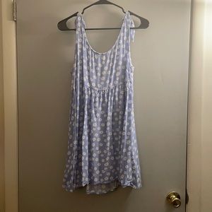 Forever 21 Blue Floral Dress
